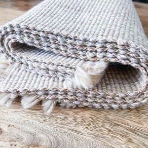 Woven Placemats - Tan colored set of 5 VTG